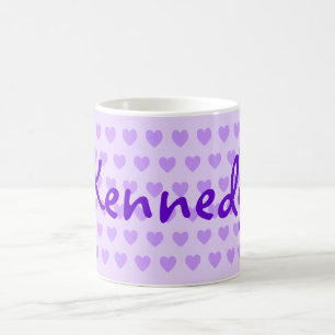 Kennedy in Purple Coffee Mug