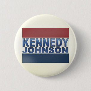 Kennedy Johnson Campaign 2 Inch Round Button