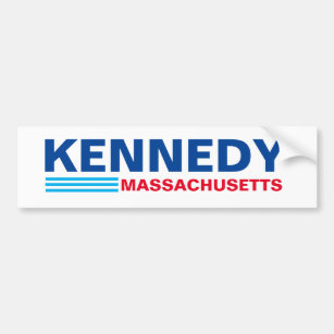 KENNEDY / MASSACHUSETTS BUMPER STICKER