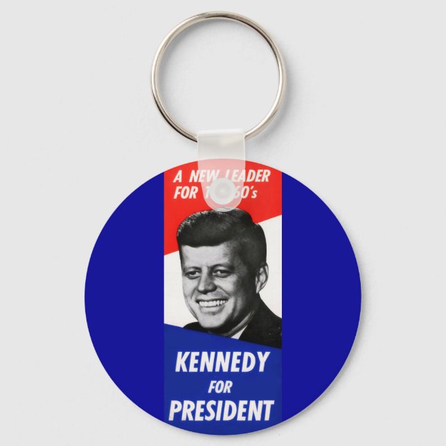 Kennedy Presidential Campaign 1960 Keychain (Front)