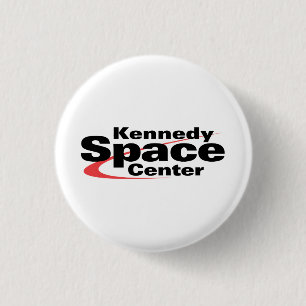 Kennedy Space Centre 1 Inch Round Button