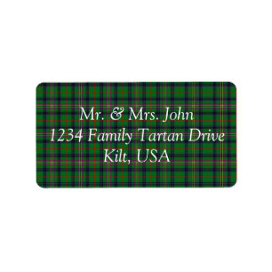 Kennedy Tartan Label
