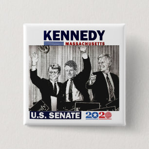 Kennedy U.S. Senate 2020 2 Inch Square Button