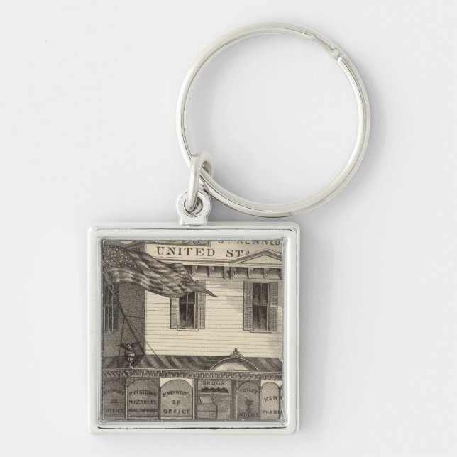 Kennedy's United States Pharmacy, Cape May City Keychain (Front)