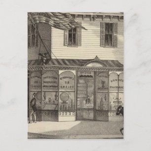 Kennedy's United States Pharmacy, Cape May City Postcard