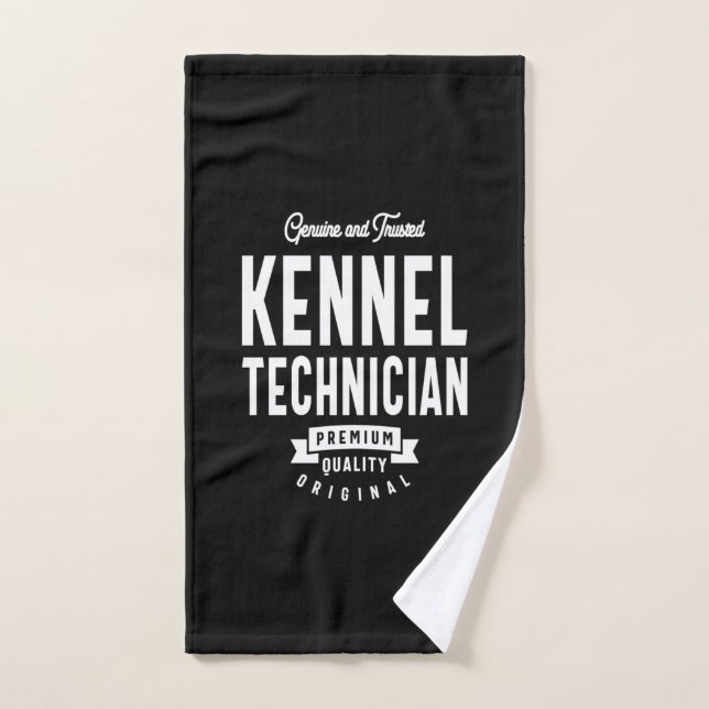 Kennel Technician Job Title Gift Hand Towel (Hand Towel)