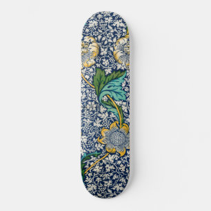 Kennet Pattern (by William Morris) Skateboard