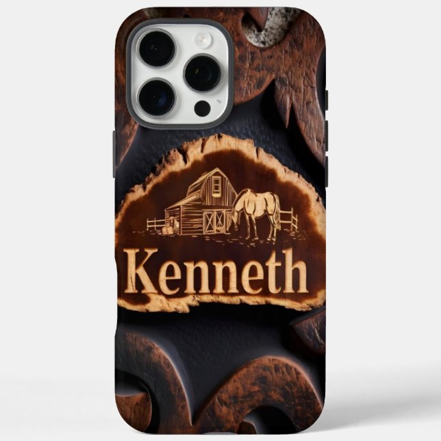 Kenneth's Farm Horse Case-Mate iPhone Case (Back)