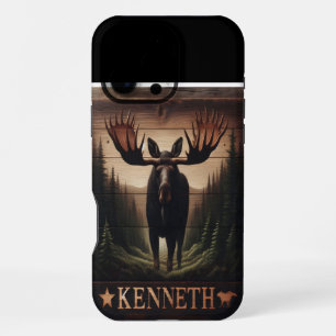 Kenneth's Woodland Moose iPhone 16 Pro Max Case