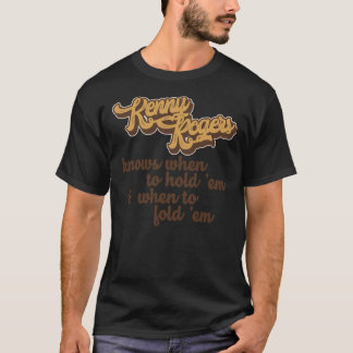 Kenny Rogers Le Gambler Classic T-Shirt