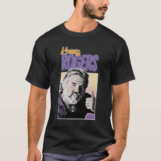 Kenny Rogers Style Vintage Kenny Rogers Tshirt 80s