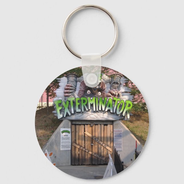 Kennywood, The Exterminator Keychain (Front)