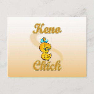 Keno  Chick Postcard