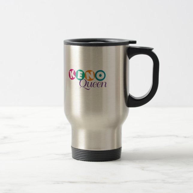 Keno Queen Travel Mug (Right)