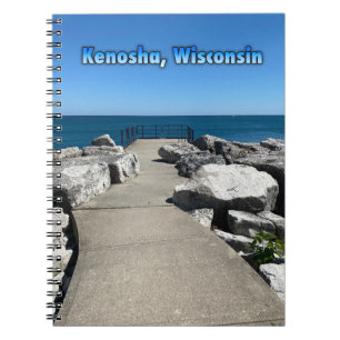 Kenosha, Wisconsin on Lake Michigan Notebook