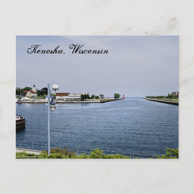 Kenosha, Wisconsin Postcard (Front)