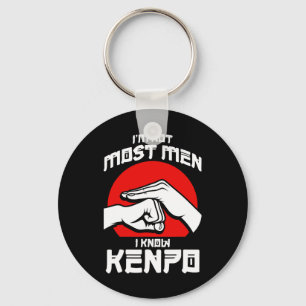 Kenpo Aggressive Self Defence Karate Martial Arts Keychain