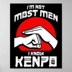 Kenpo Aggressive Self Defence Karate Martial Arts  Poster