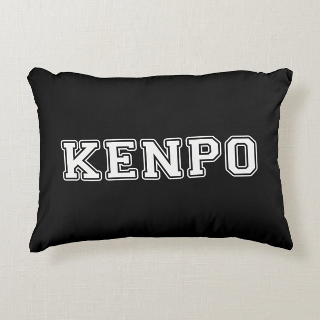 Kenpo Decorative Pillow (Front)