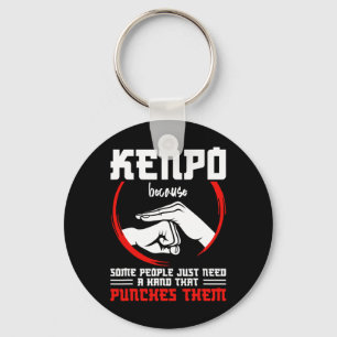 Kenpo Fighter Weapon Kenpo Instructor Karate Marti Keychain