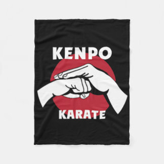 Kenpo Karate 1  Fleece Blanket