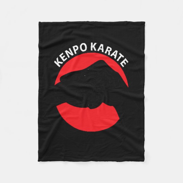 Kenpo Karate 2  Fleece Blanket (Front)