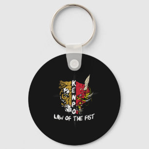 Kenpo Karate Law Of The Fist Martial Arts Keychain