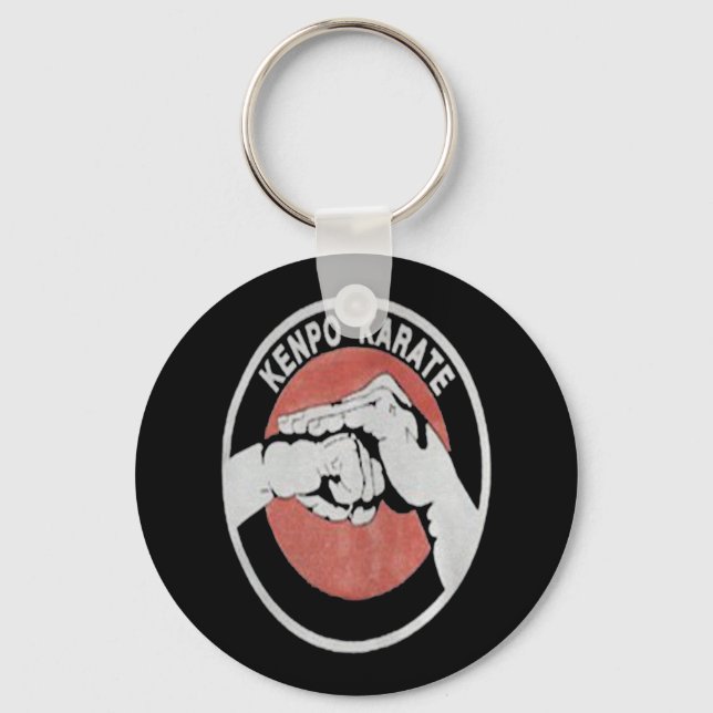 Kenpo Karate Martial Arts Custom Gift Keychain (Front)