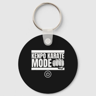 Kenpo Karate Mode On Funny American Kenpo 2 Keychain