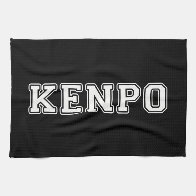 Kenpo Kitchen Towel (Horizontal)