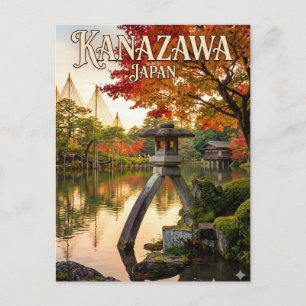 Kenroku-en Garden Japan Postcard