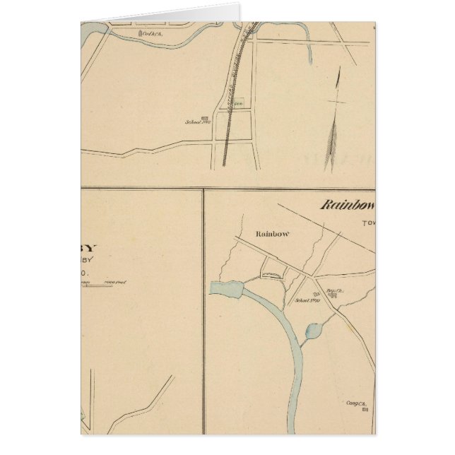 Kensington, Granby, Rainbow, Poquonnock (Front)