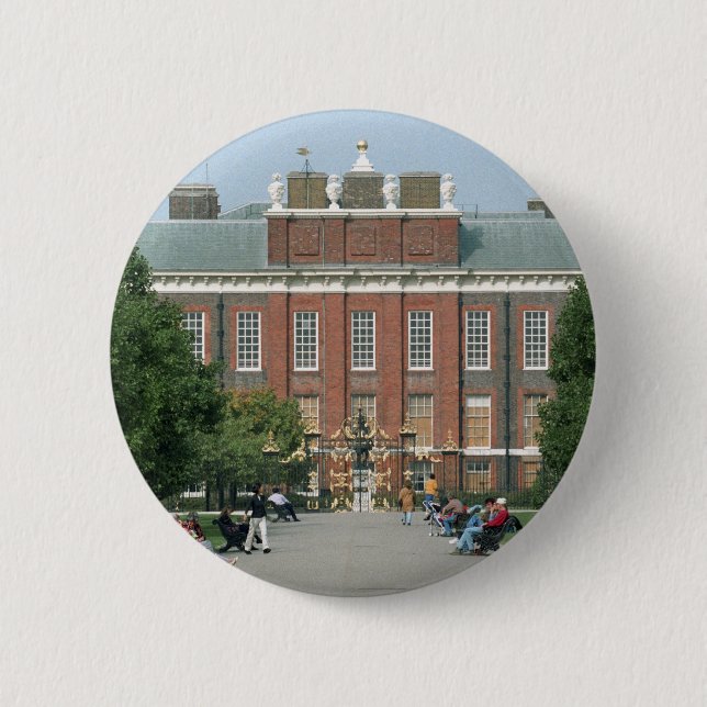 Kensington Palace 2 Inch Round Button (Front)