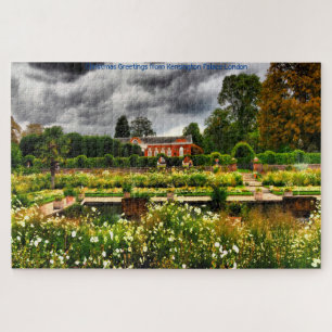 Kensington Palace Londres. Jigsaw Puzzle