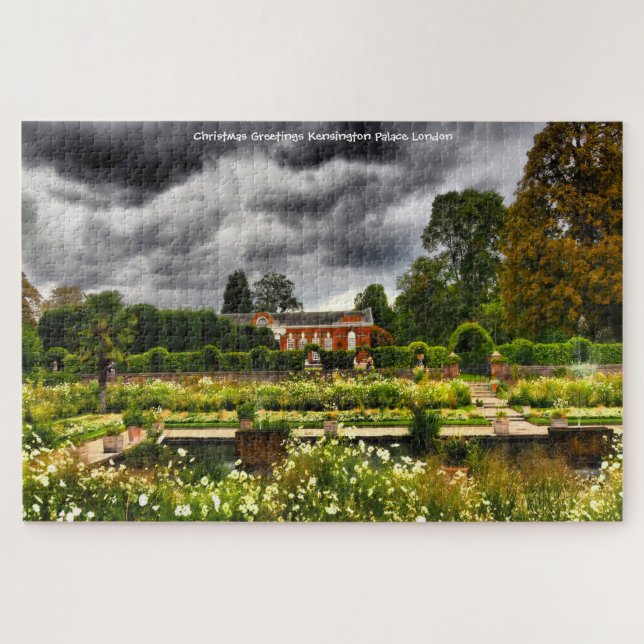 Kensington Palace Londres. Jigsaw Puzzle (Horizontal)