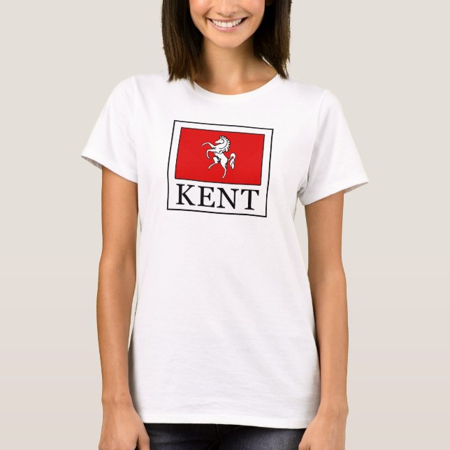 Kent County England T-Shirt (Front)