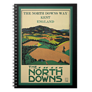 Kent, England, North Downs, Notebook