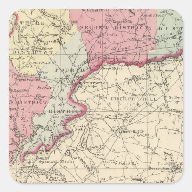 Kent Square Sticker (Front)