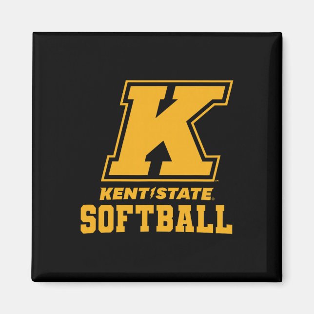 Kent State University Softll Apparel Sports Fan  Magnet (Front)