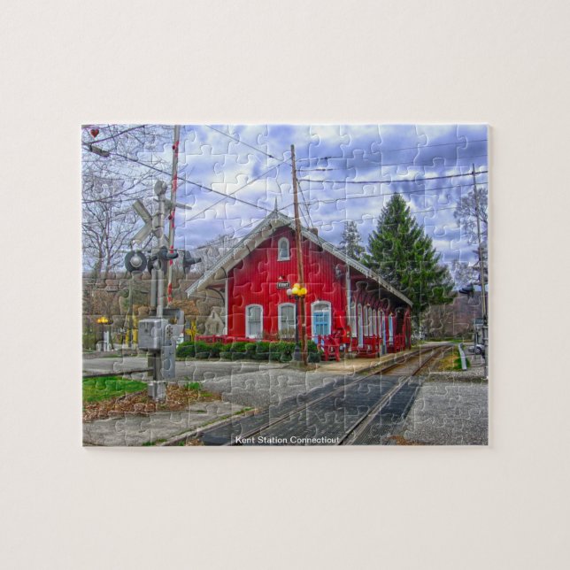 Kent Station Connecticut Jigsaw Puzzle (Horizontal)