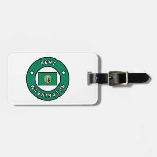 Kent Washington Luggage Tag
