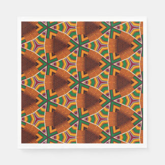Kente Geometrics Kwanzaa Afrocentric Napkin