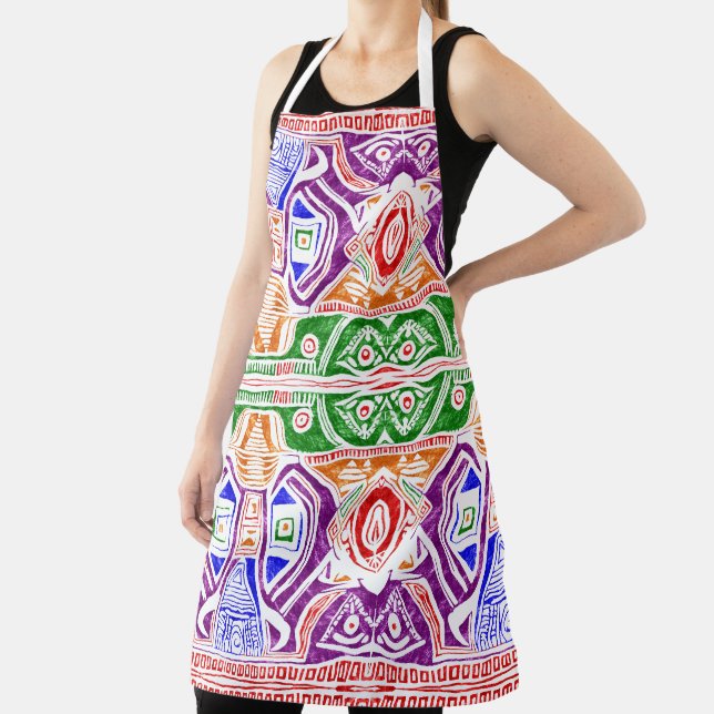 KENTE STYLE APRON (Insitu)