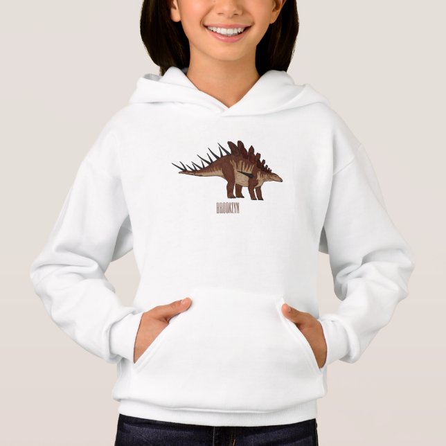 Kentrosaurus cartoon illustration  (Front)