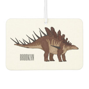 Kentrosaurus cartoon illustration  air freshener