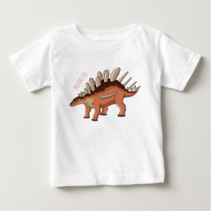 Kentrosaurus cartoon illustration baby T-Shirt