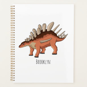 Kentrosaurus cartoon illustration planner