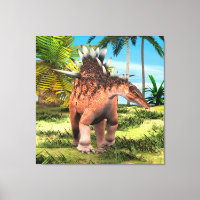 Kentrosaurus Dinosaur Jungle Prehistoric Art