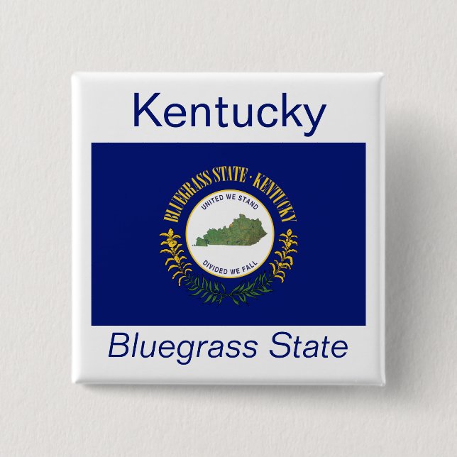 Kentuckian Banner Button (Front)