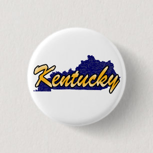 Kentucky 1 Inch Round Button